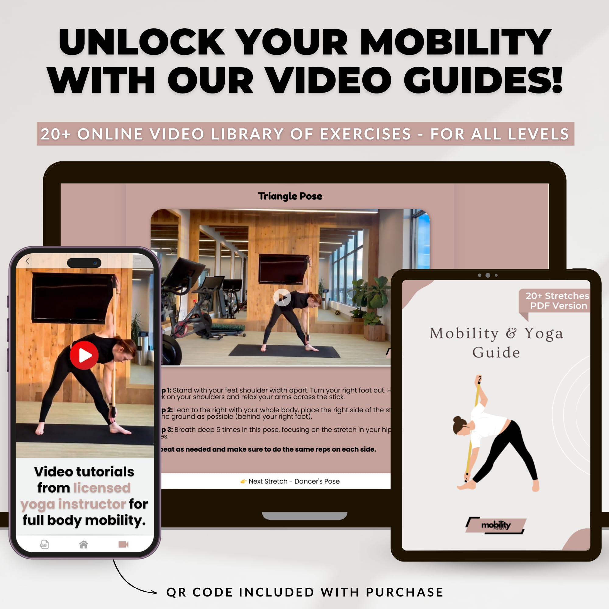 stick mobility3本セット正規品（スティックモビリティ） Stick Mobility-Long Stick - 6'4